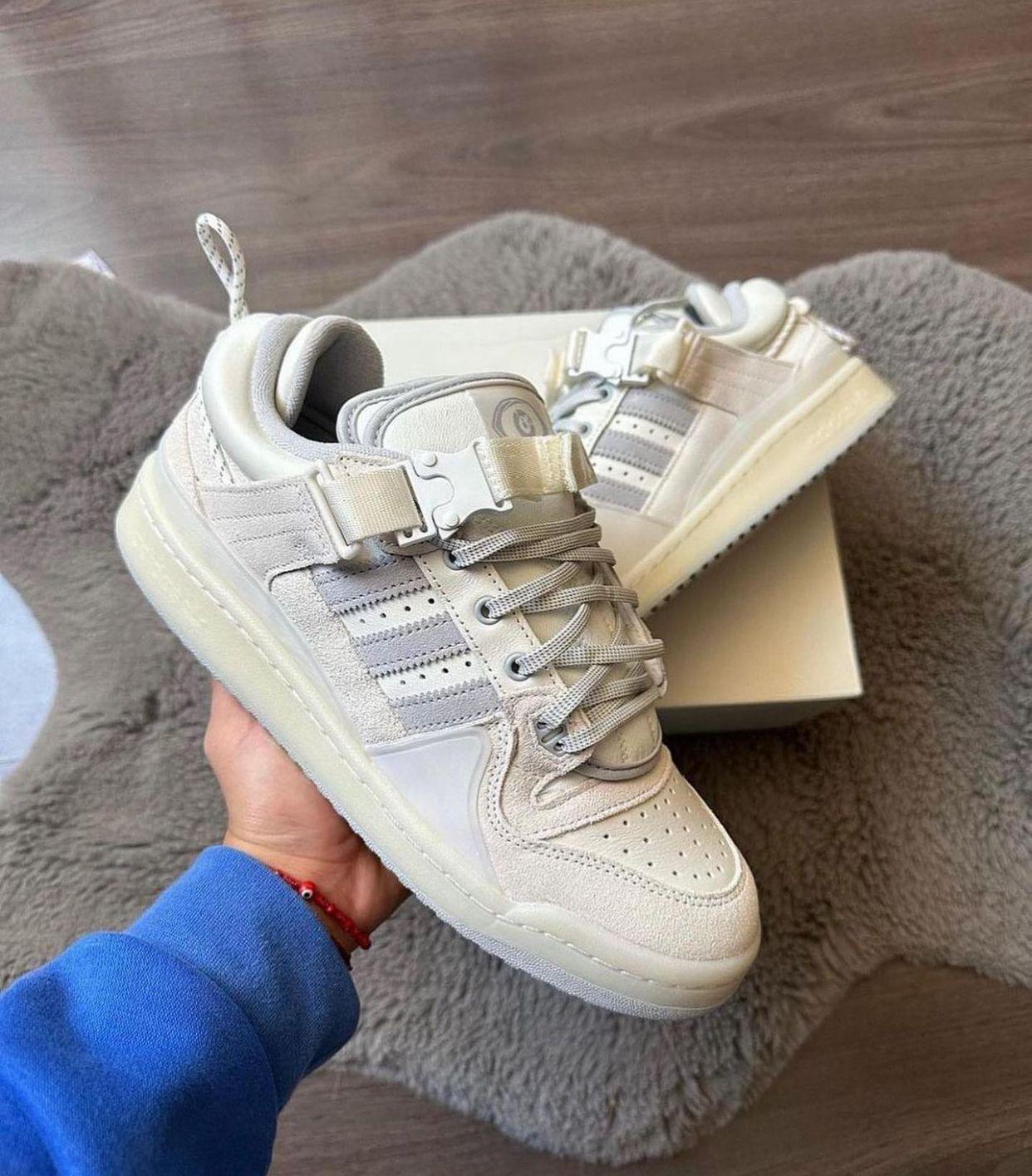 Adidas Bad Bunny Grey Sneakers