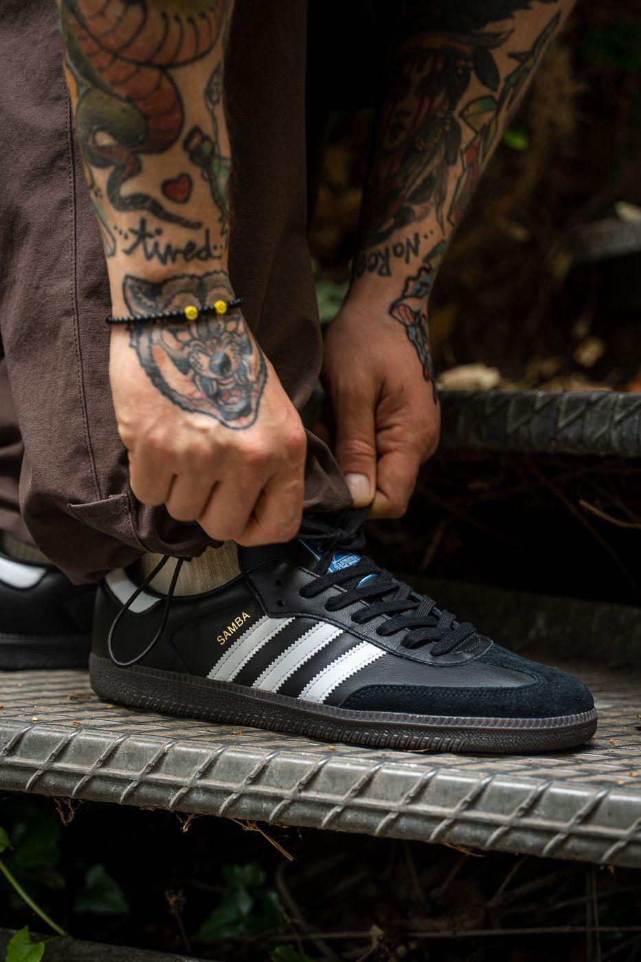 Adidas Samba Black White Sneakers