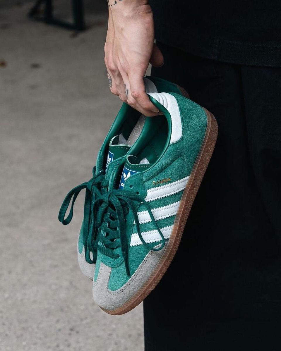 Adidas Samba Green Sneakers