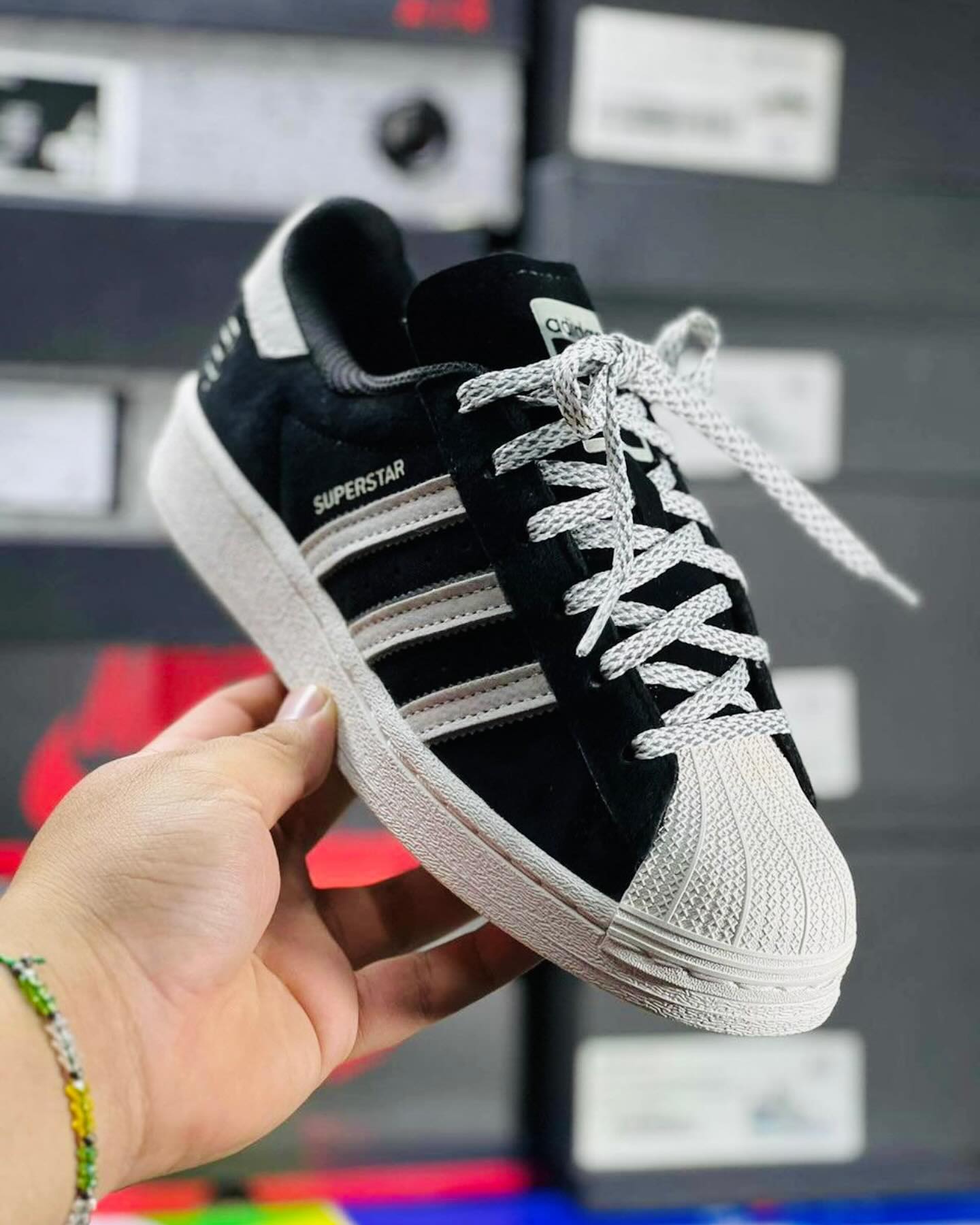 Superstar Black Sneakers