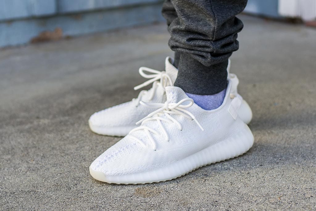 Branded Yeezy Boost 350 V2 Triple White Sneakers
