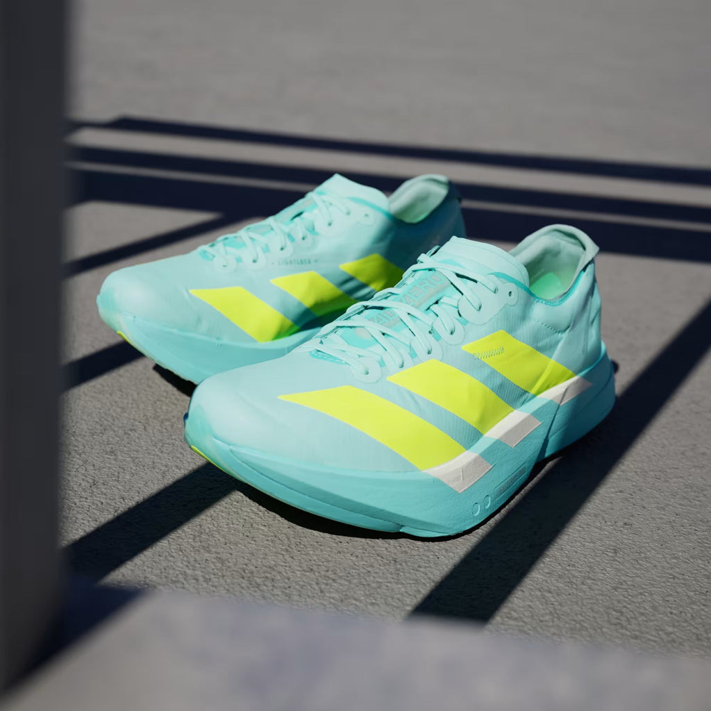 Adidas Adizero Pro 4 Lucid Lemon Running Shoes - Image 1