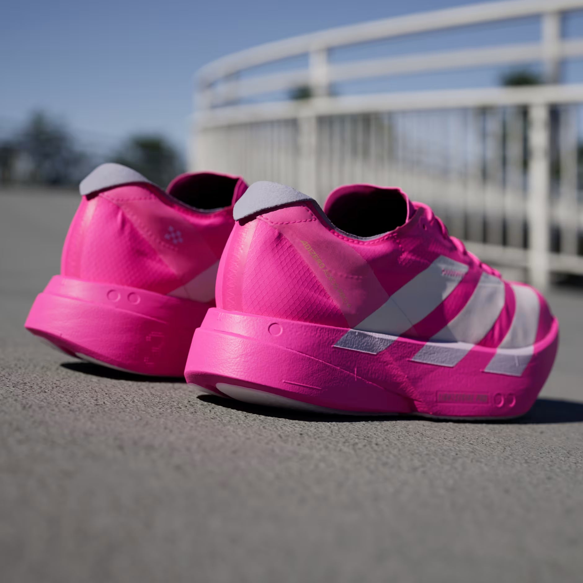 Adidas Adizero Pro 4 Shock Pink Running Shoes