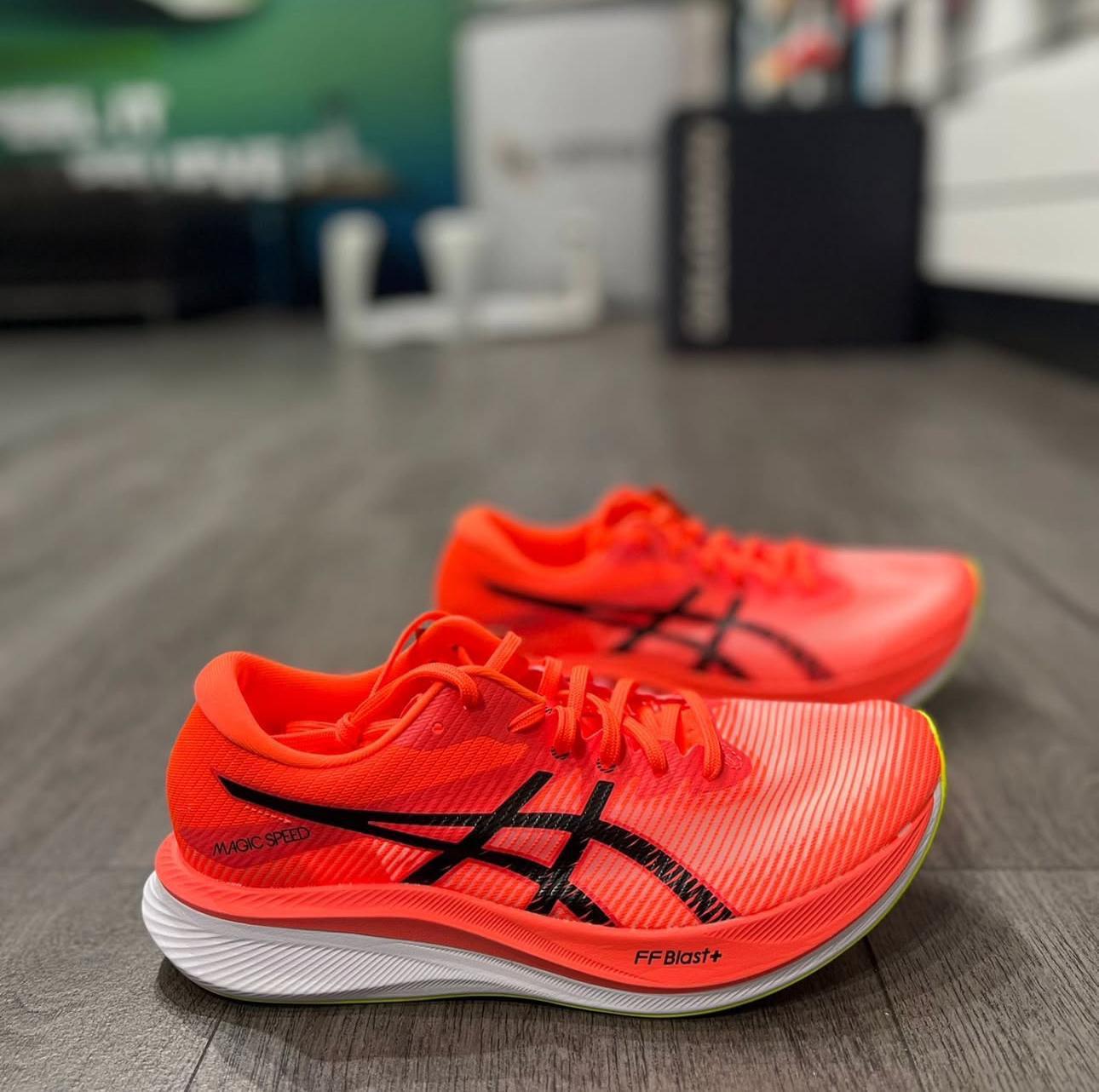 Asics Magic Speed Red Running Shoes