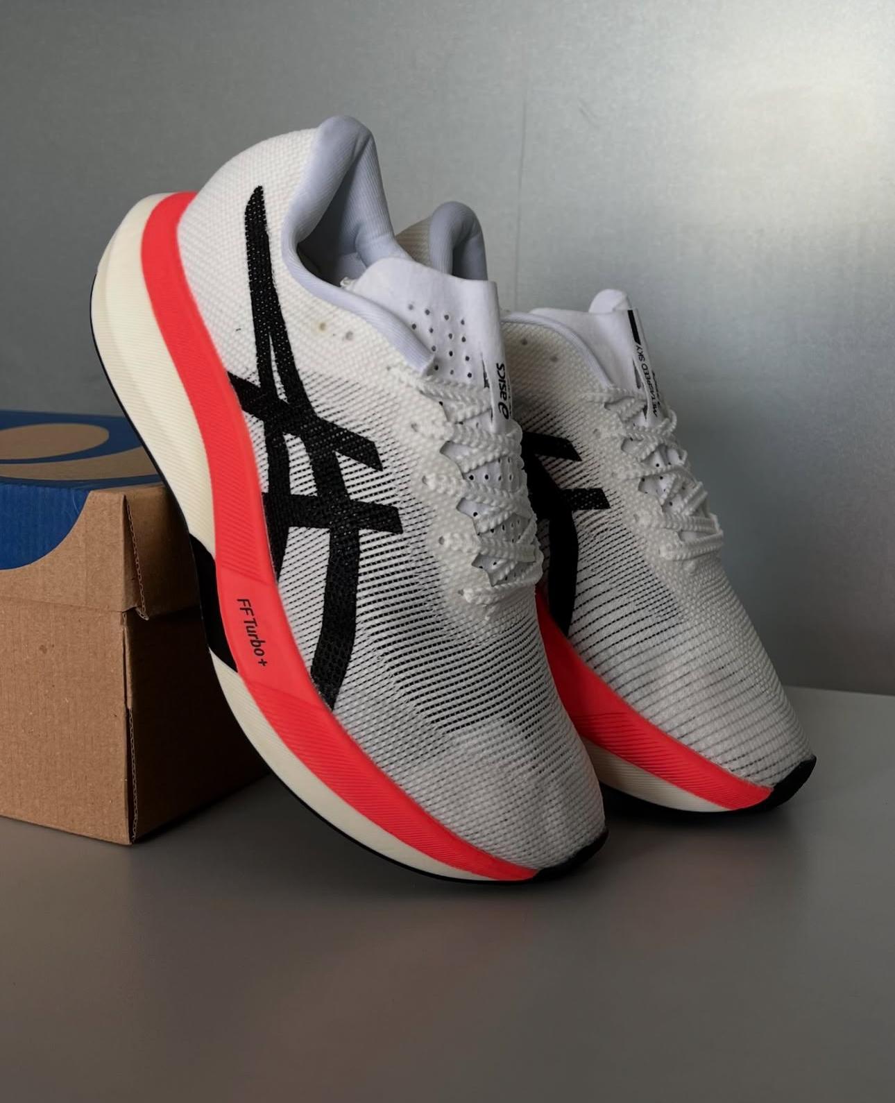 Asics Metaspeed White Running Shoes