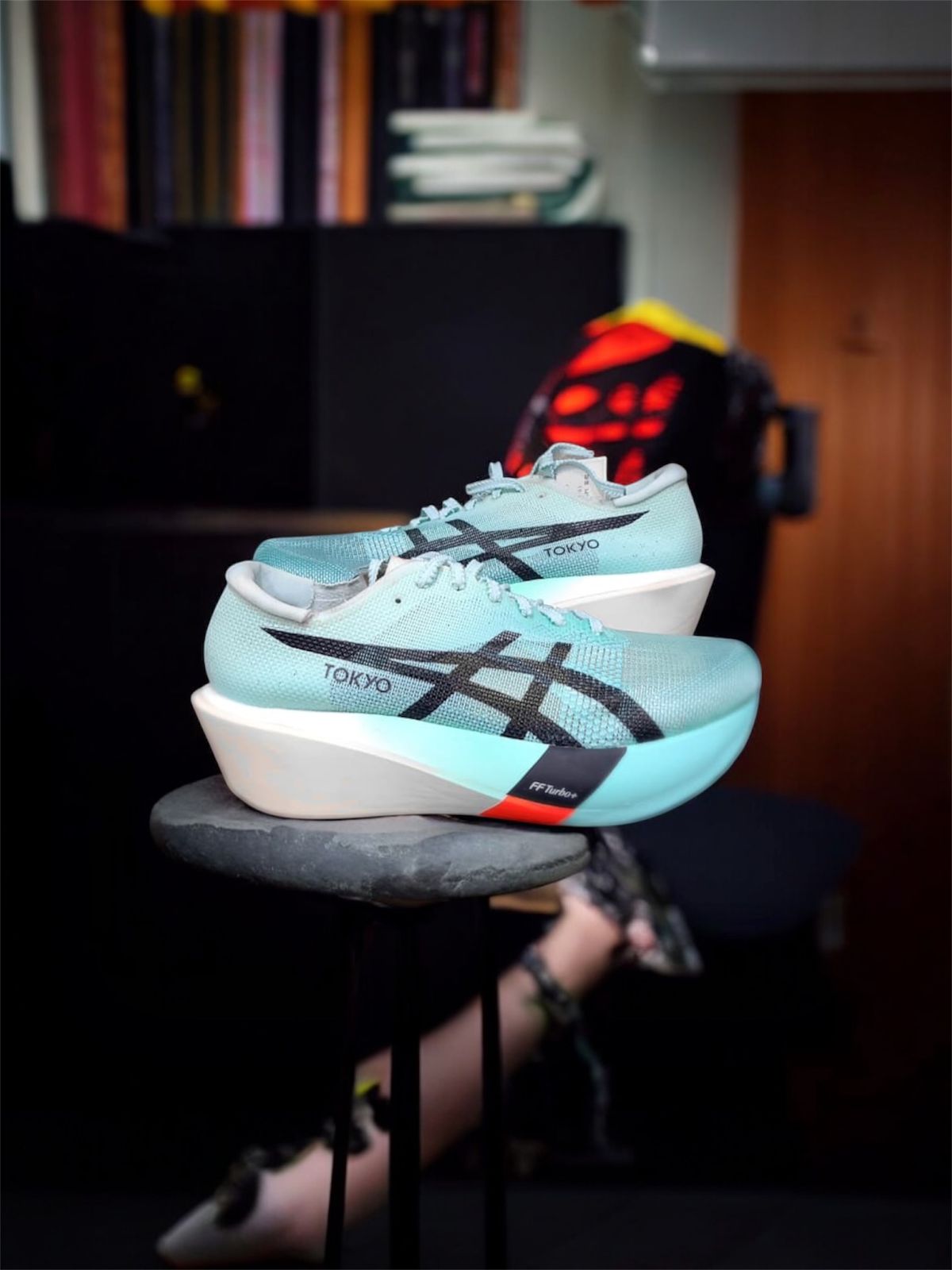 Asics Meta Speed Sky Tokyo Cyan Running Shoes