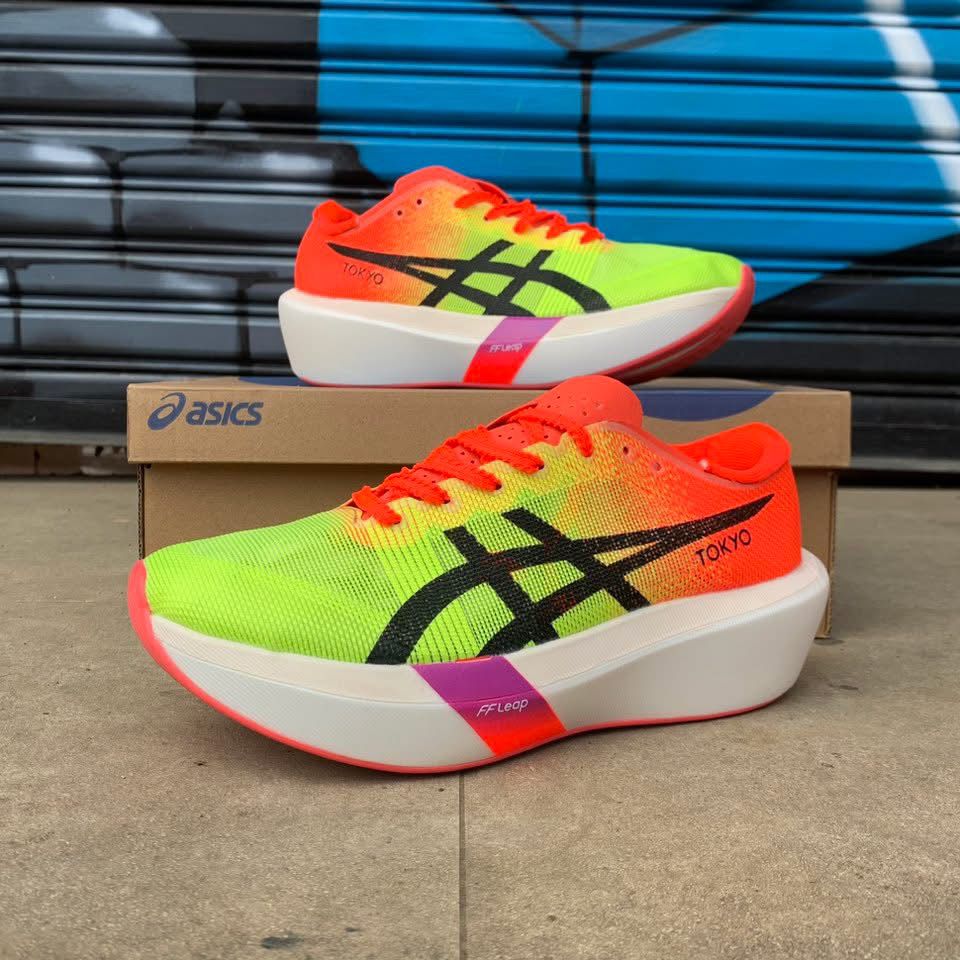 Asics Meta Speed Sky Tokyo Green Running Shoes