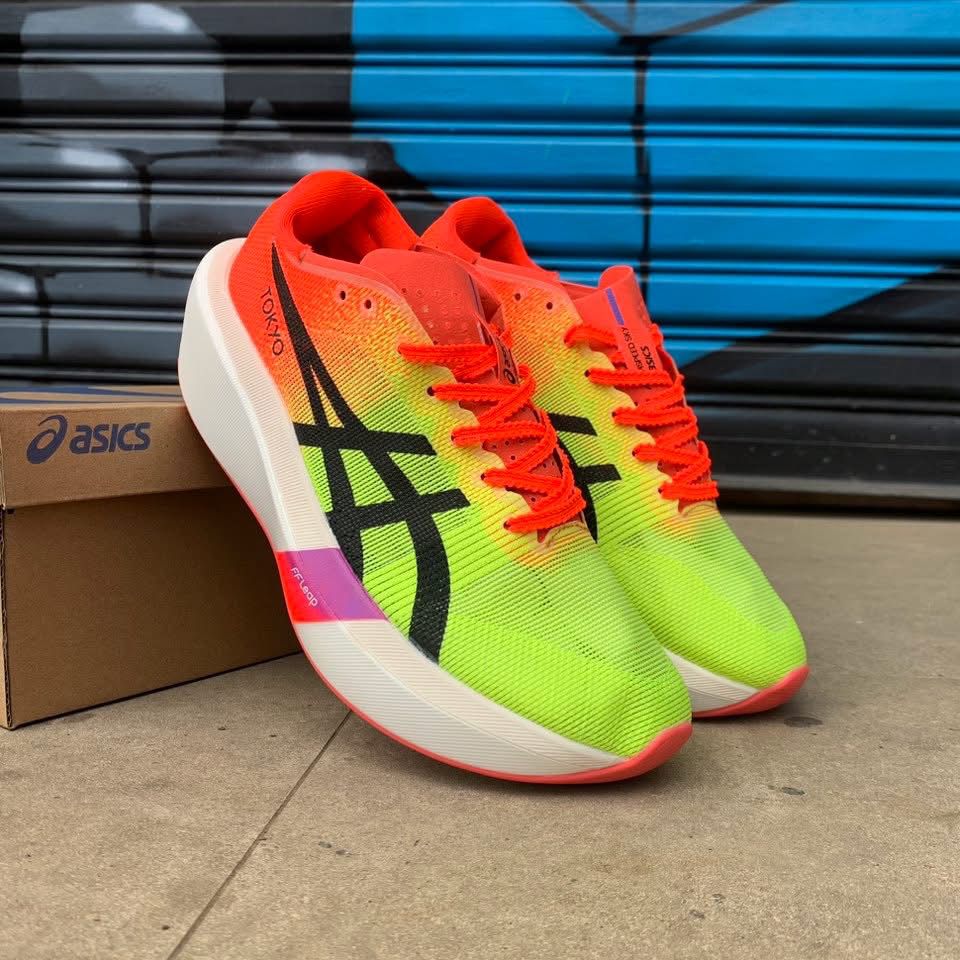 Asics Meta Speed Sky Tokyo Green Running Shoes