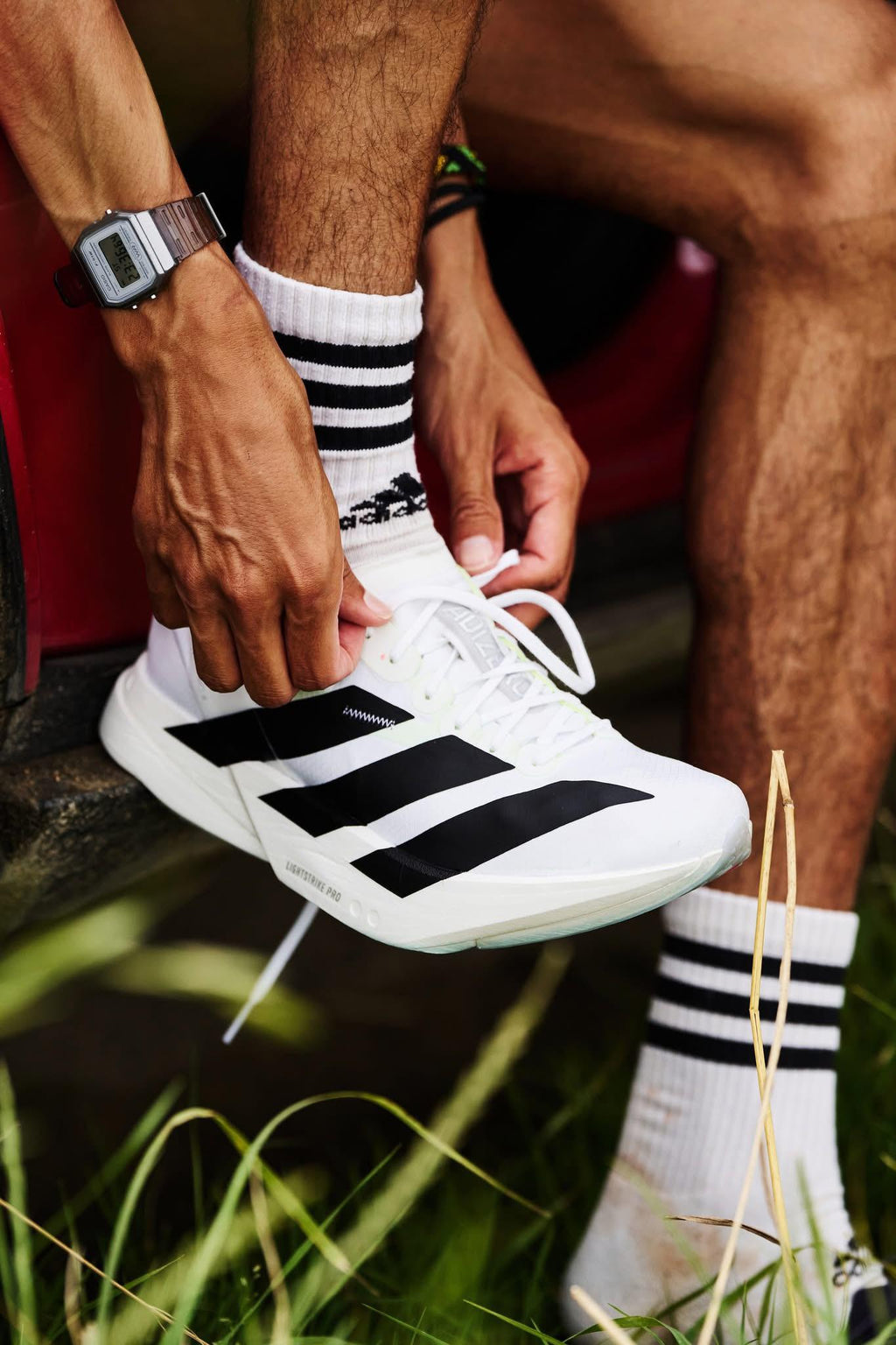 Adidas Adizero Pro 4 Running Shoes - Image 1