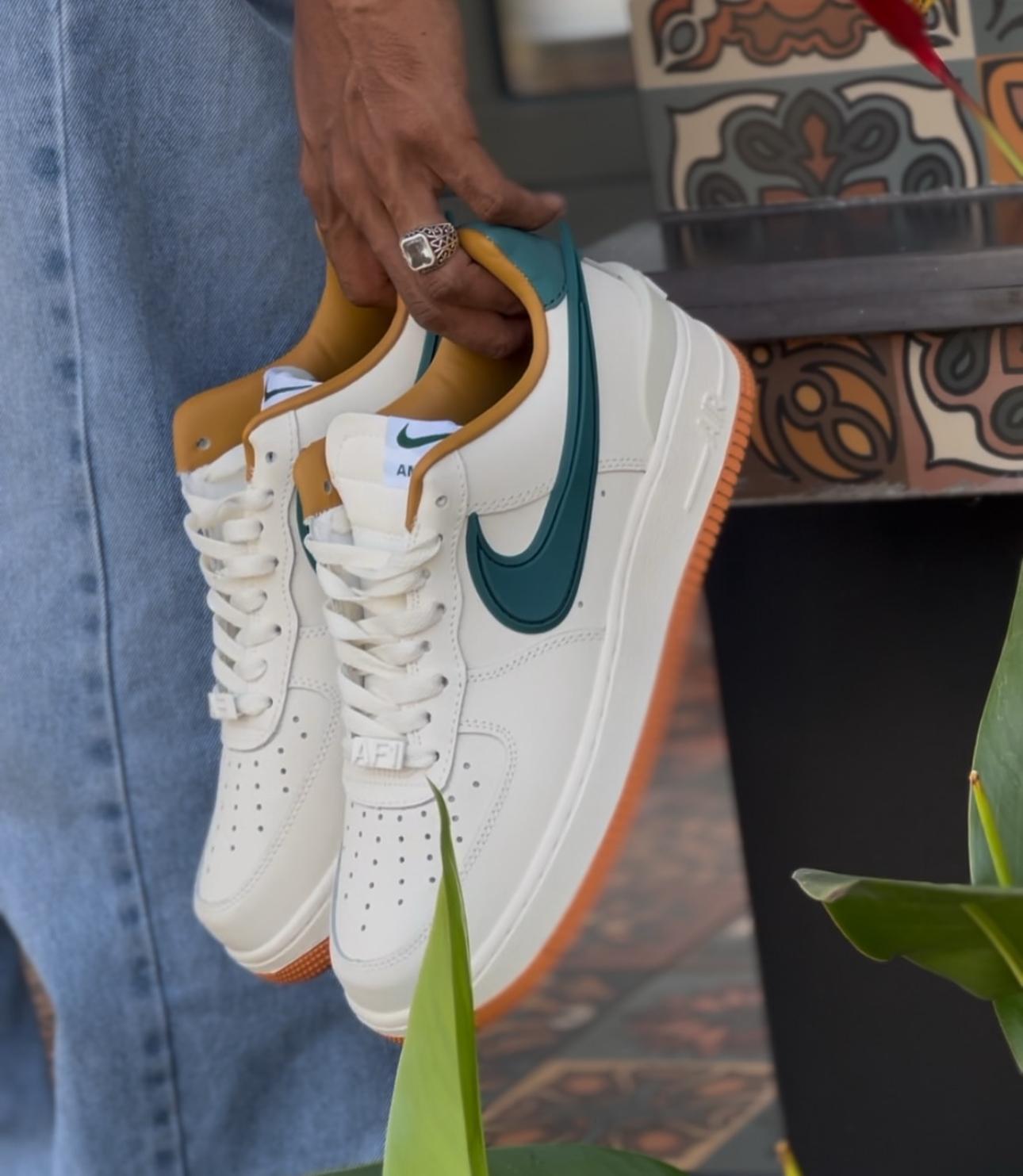 Branded Airforce 1 Ambush Green Sneakers