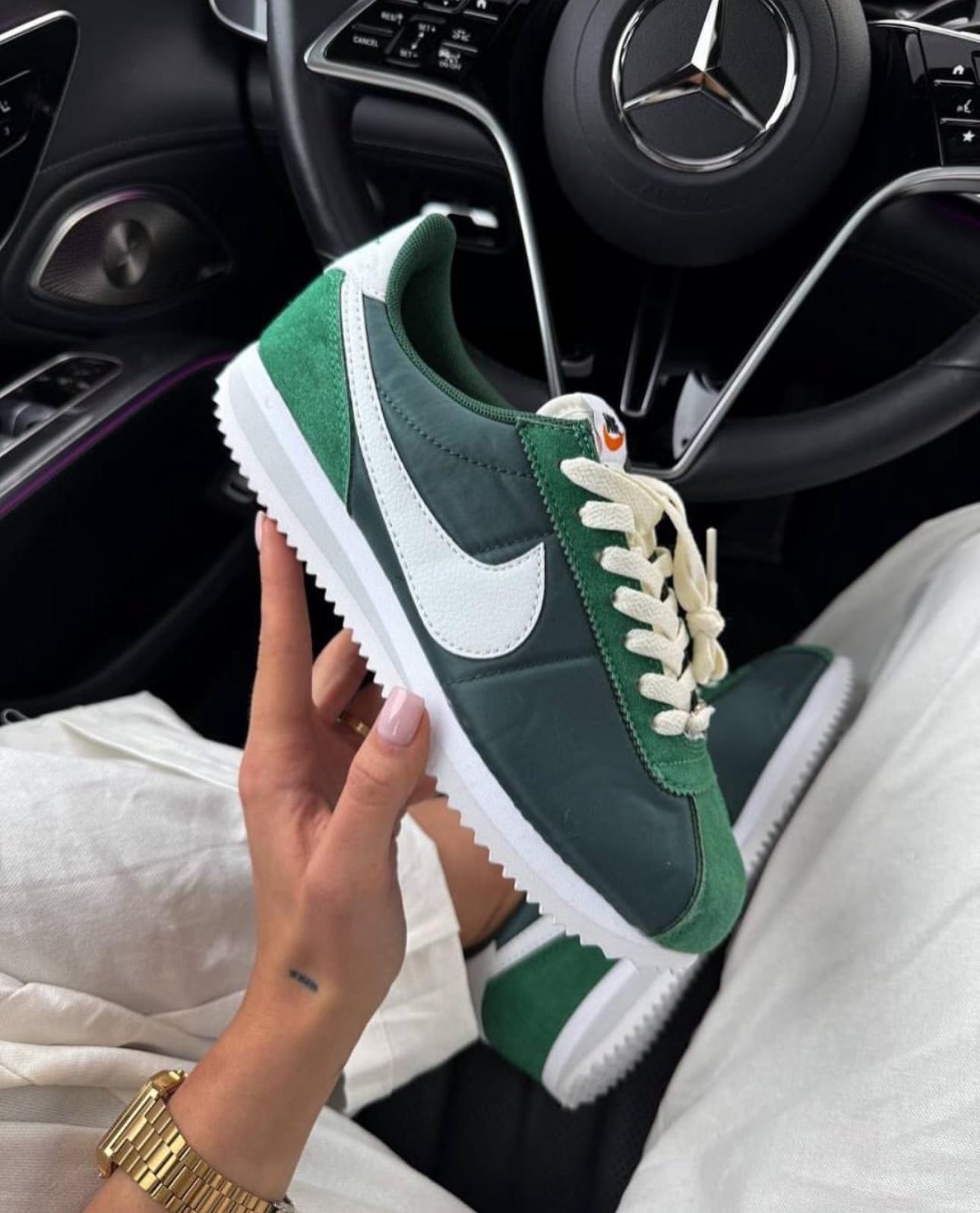 Cortez Green Sneakers