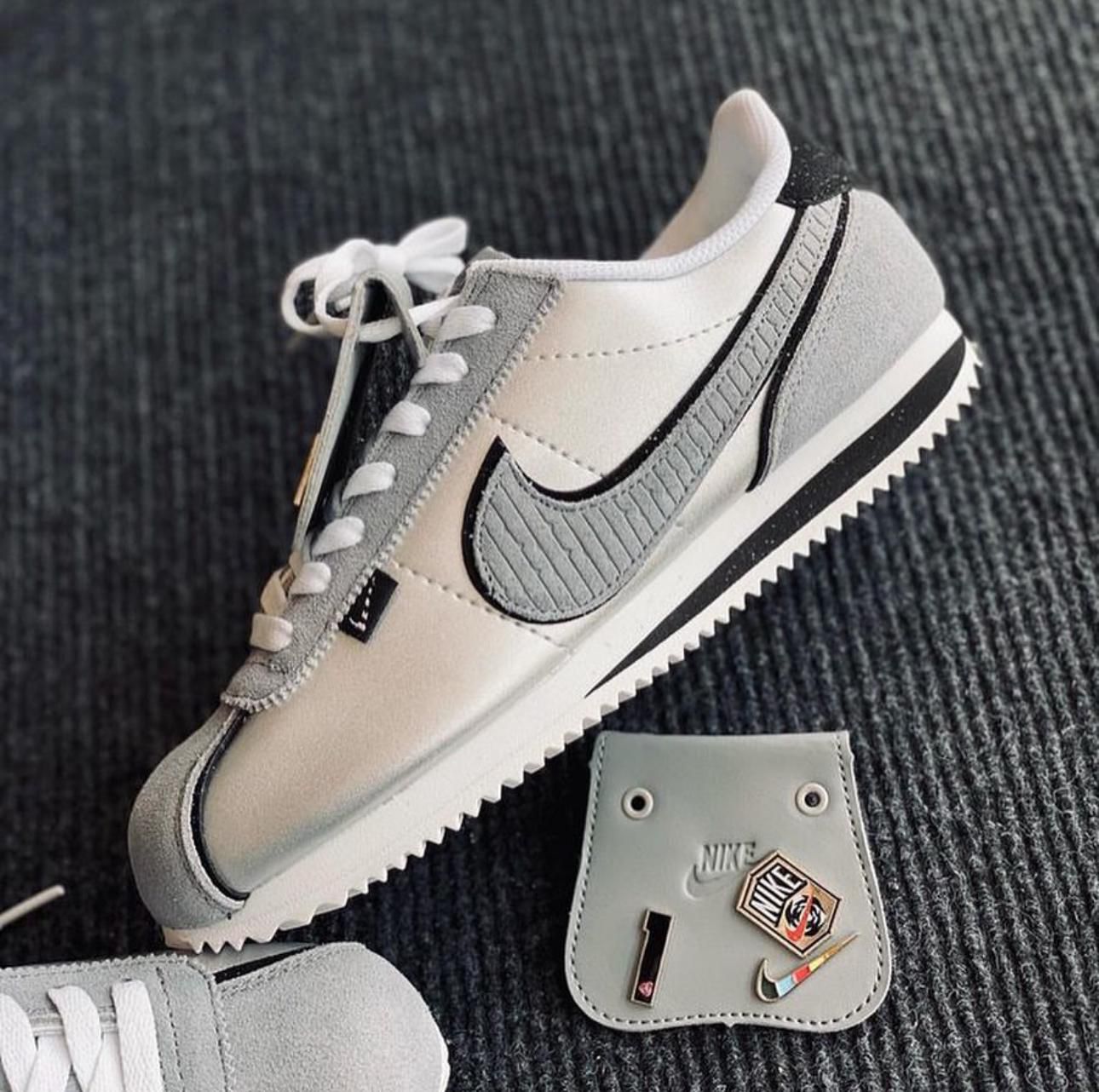 Cortez White Silver Sneakers