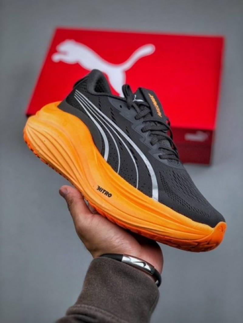Nitro Magmax Black Orange Running Shoes