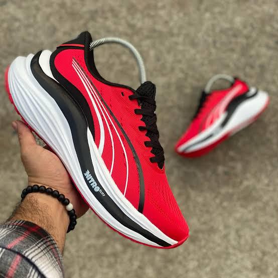 Nitro Magmax Red Running Shoes