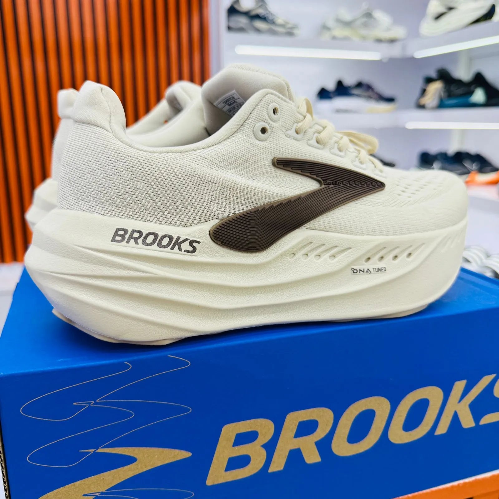 Brooks Glycerin Max Mirror Grade Beige Running Shoes