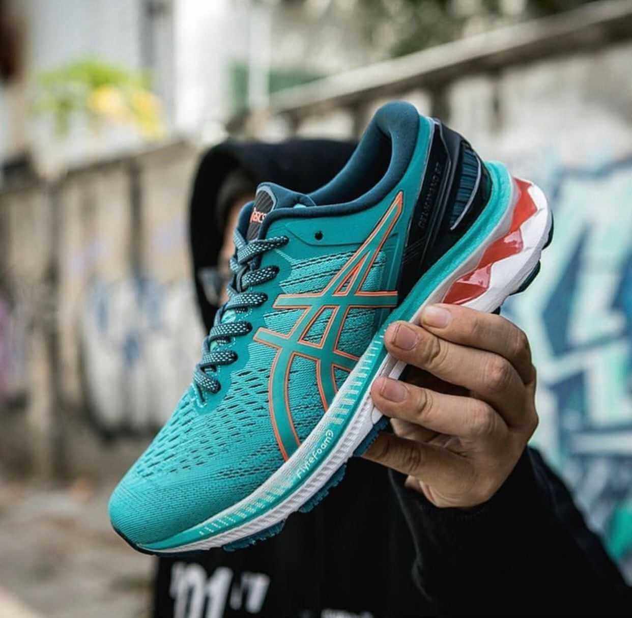 Asics Kayano 27 Blue Running Shoes
