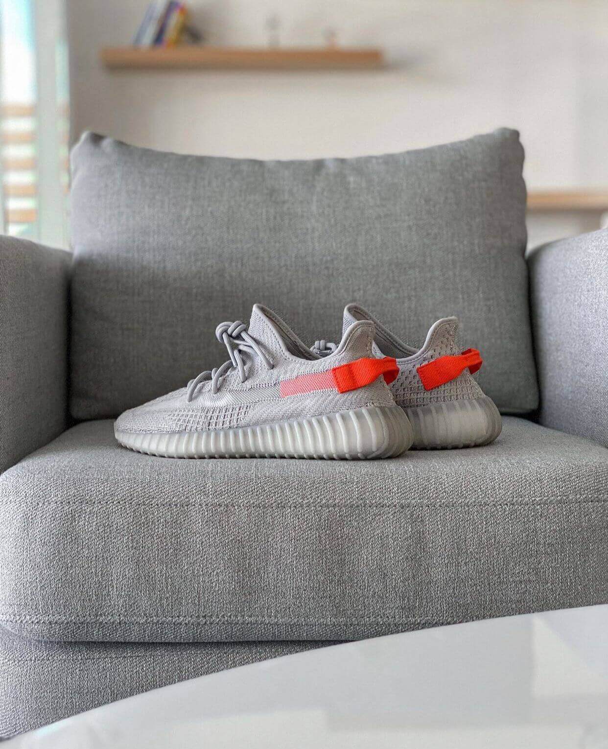 Branded Yeezy Boost 350 V2 Static Review Grey Sneakers