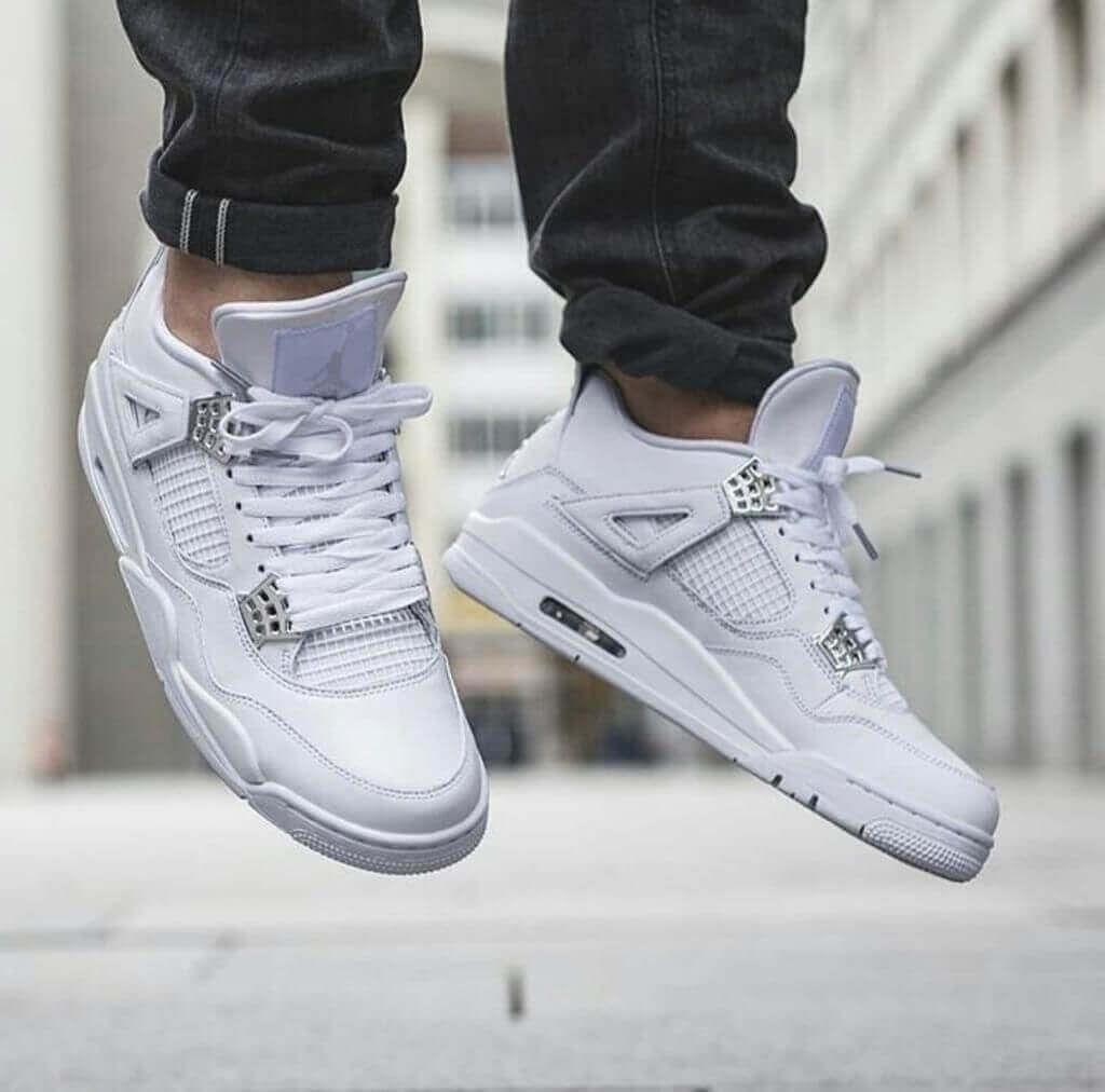 Branded Air Retro 4 Pure Money Sneakers