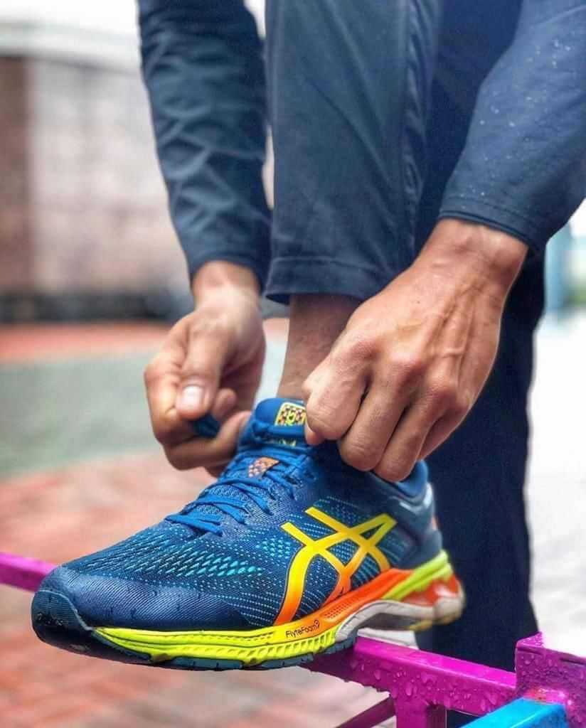 Asics Kayano 26 Blue Running Shoes