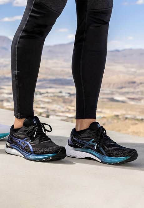 Asics Gel Kayano 29 Black Peach Running Shoes