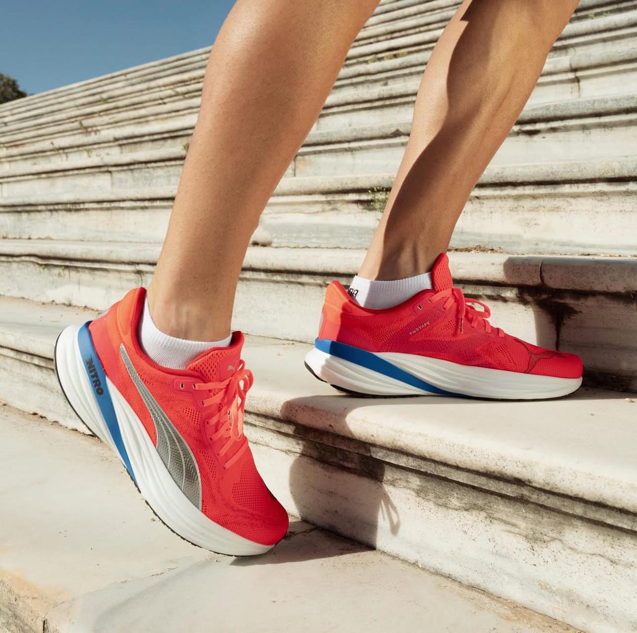 Puma Magnify Nitro 2 Red Running Shoes