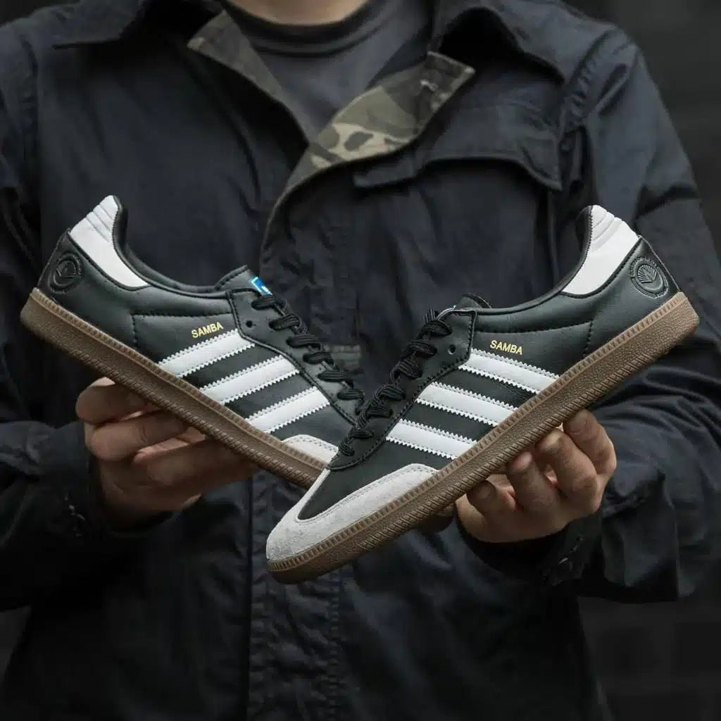 Branded Samba Black Sneakers