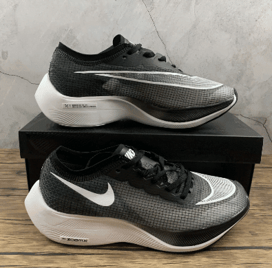 Branded Vaporfly Next Black White Running Shoes