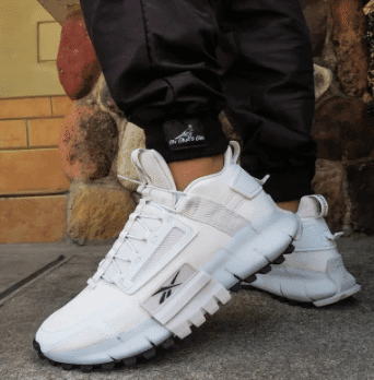 Branded Zig Kinetica Edge White Sneakers