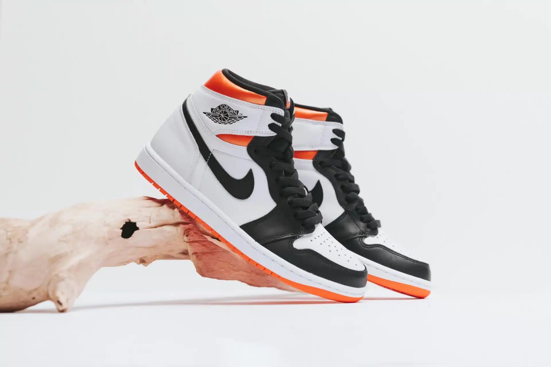 Branded Retro 1 Electro Orange Long Sneakers
