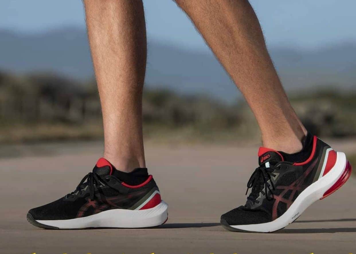 Asics Gel-Puluse 13 Black Red Running Shoes