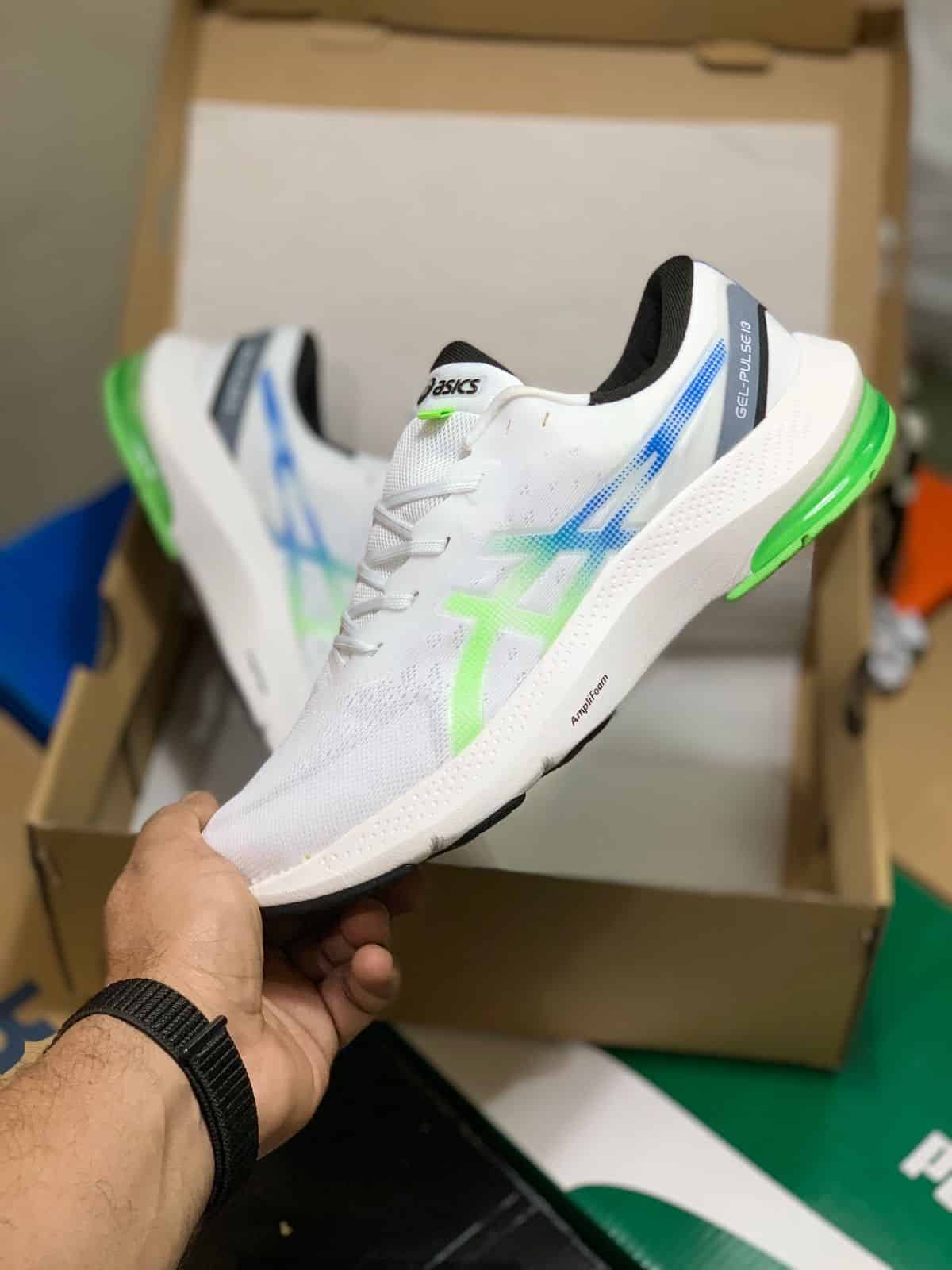 Asics Gel-Puluse 13 White Running Shoes