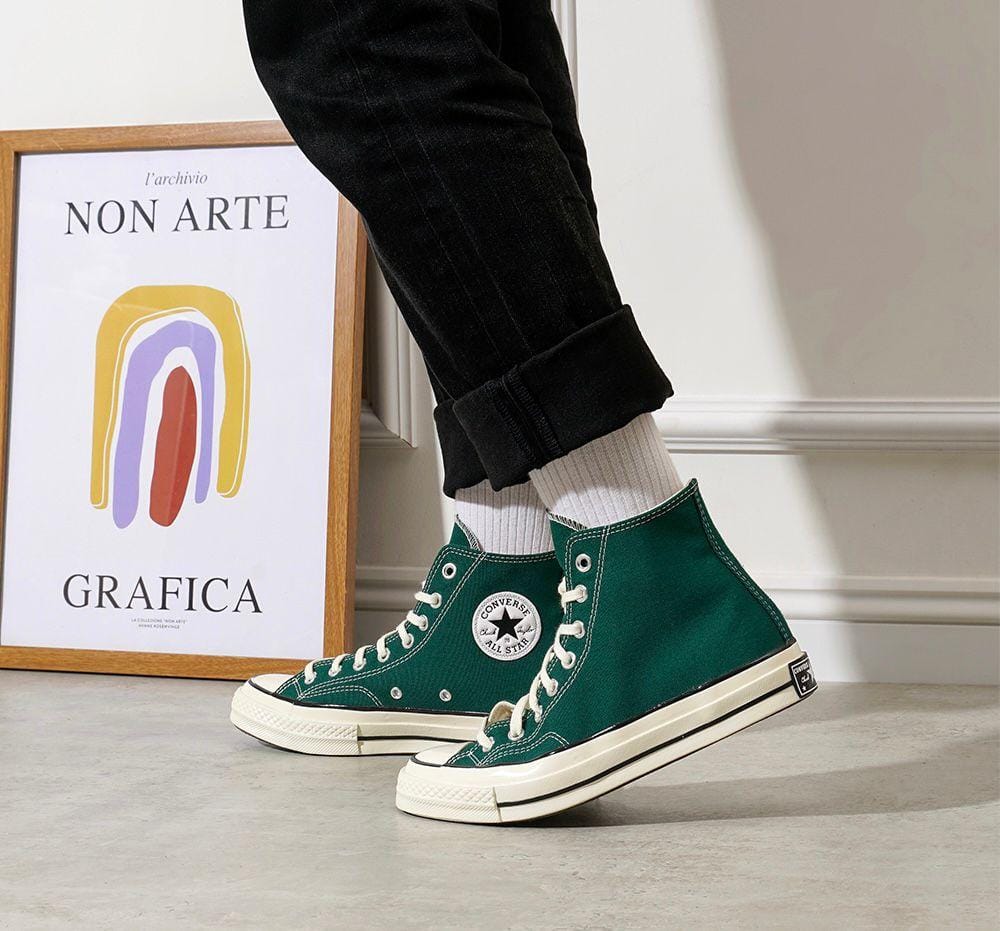 Branded  Chuck 70 High Navy Sneakers