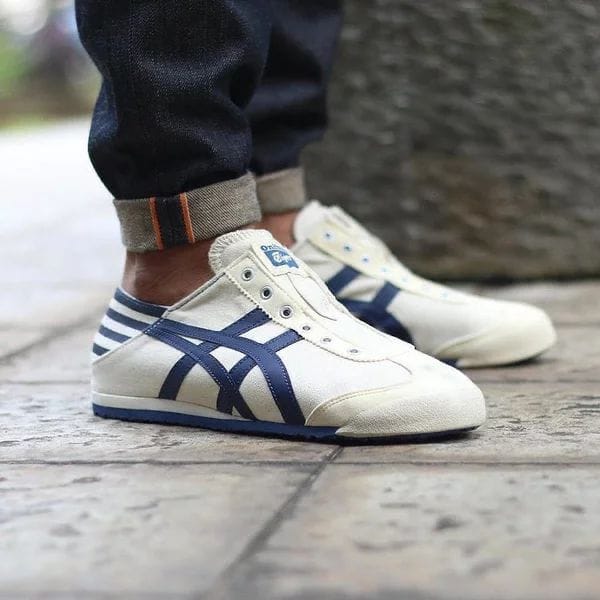 Branded Onitsuka Mexico 66 Cream Sneakers