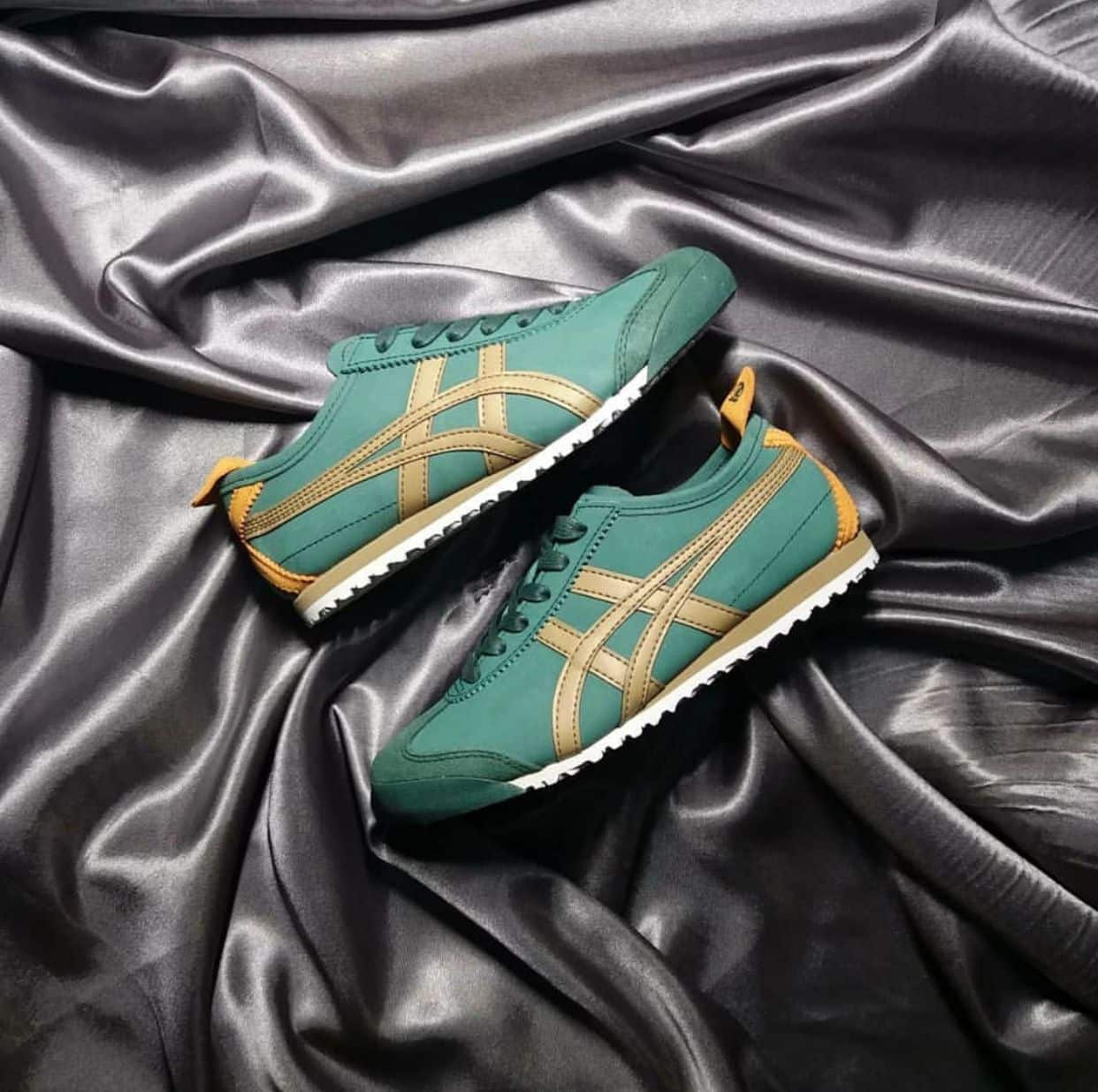 Branded Onitsuka Mexico 66 Green Sneakers