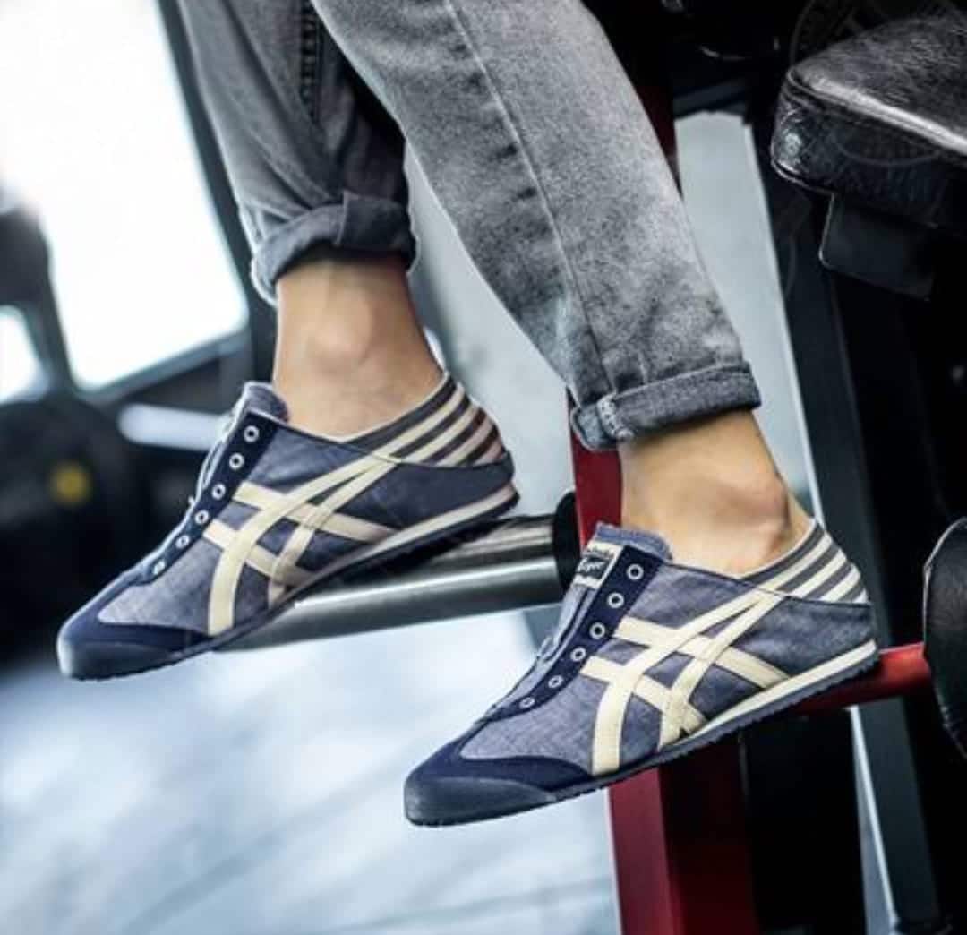 Branded Onitsuka Mexico 66 Navy White Sneakers