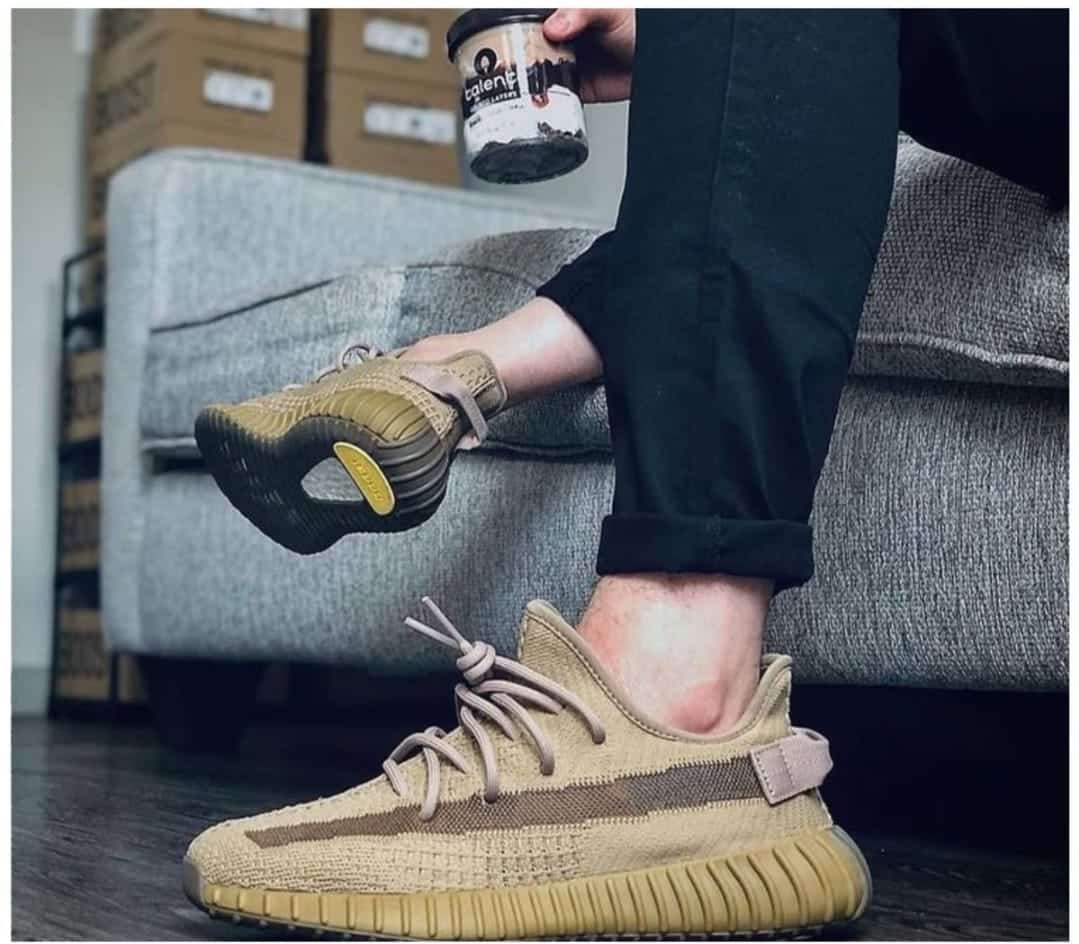 Branded Yeezy Boost 350 V2 Brown Sneakers