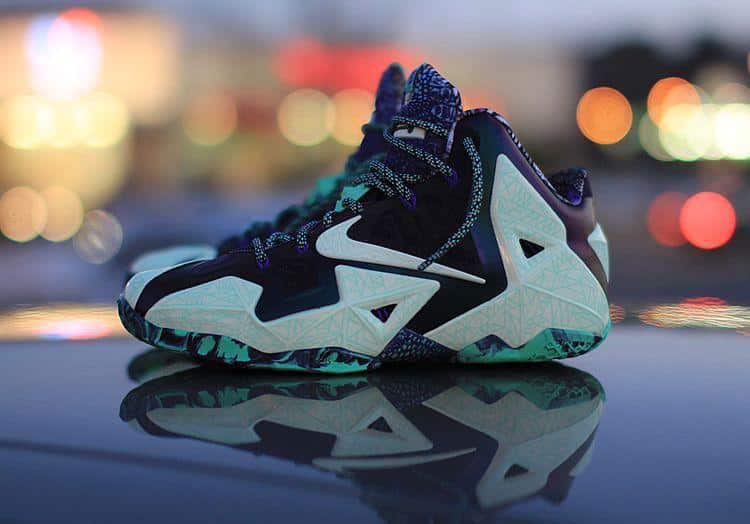 Branded LeBron 11 Gator King Sneakers