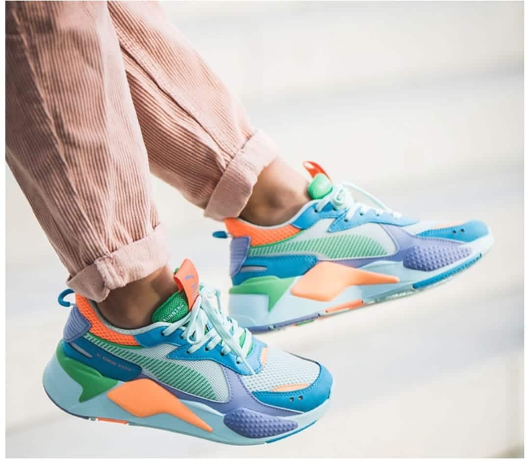 Branded RSX Multi Color Sneakers
