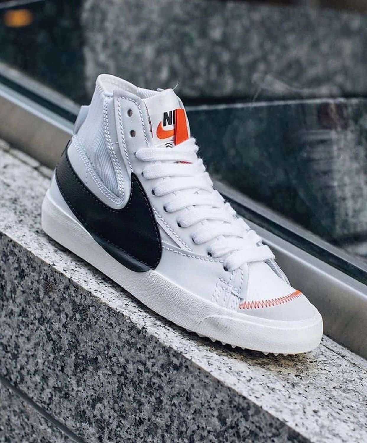 Branded Blazer Mid 77 Vintage Long Sneakers