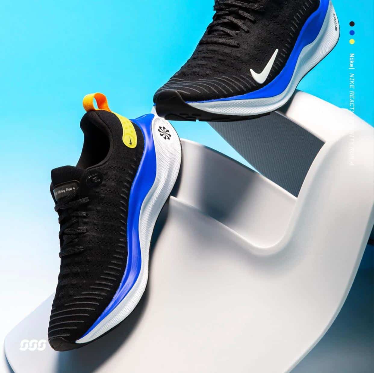 Branded ZoomX Invincible Run Flyknit 3 Black Blue Running Shoes