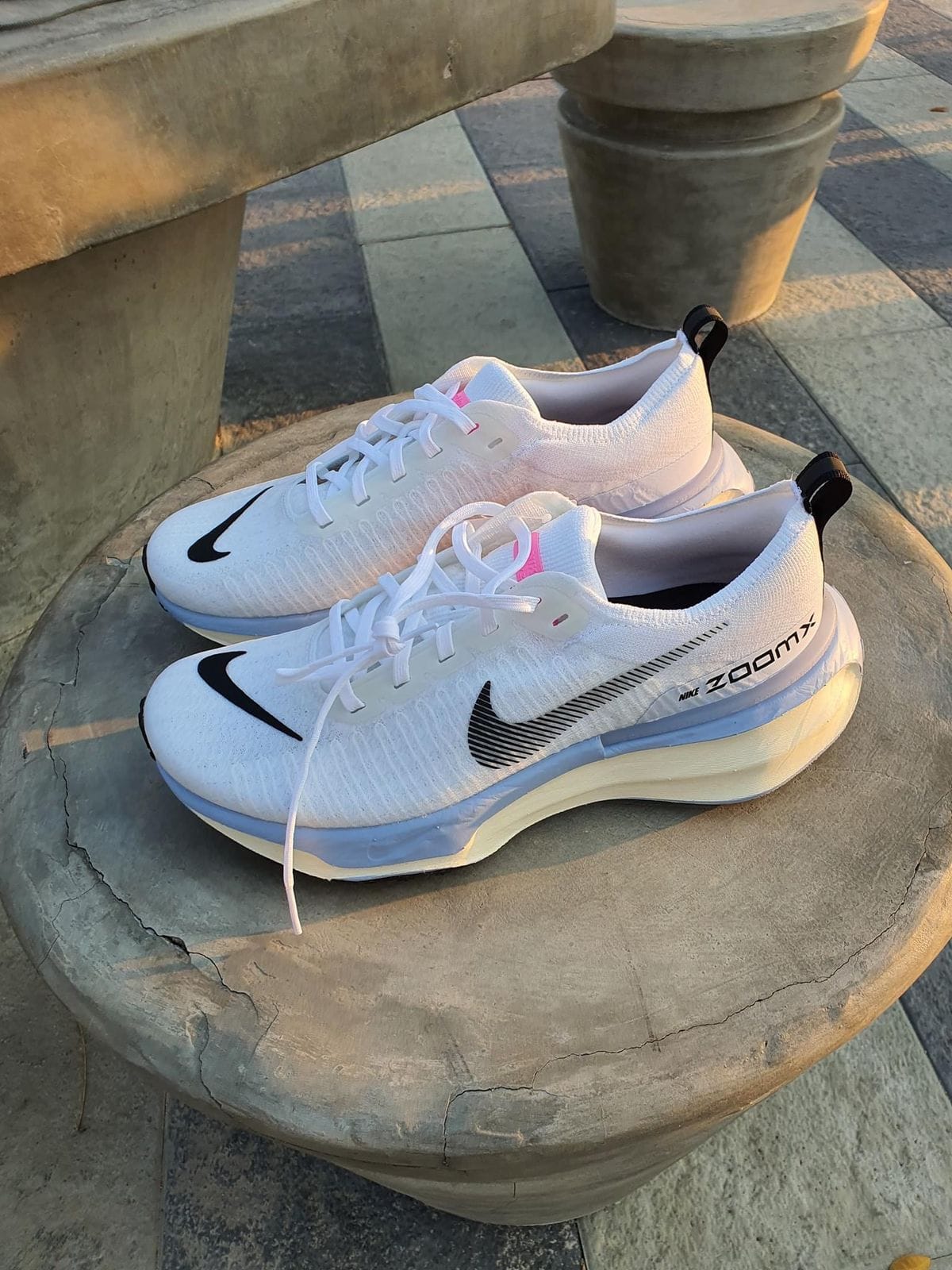 Branded ZoomX Invincible Run Flyknit 3 White Running Shoes