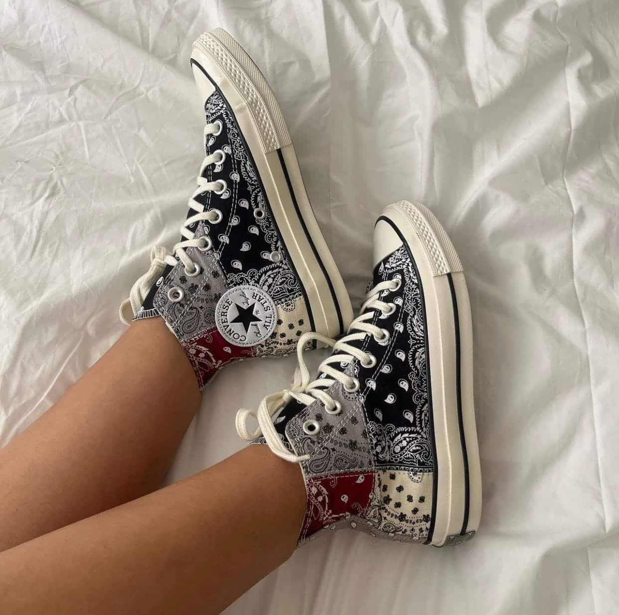 Branded  Chuck 70 High Paisley Sneakers