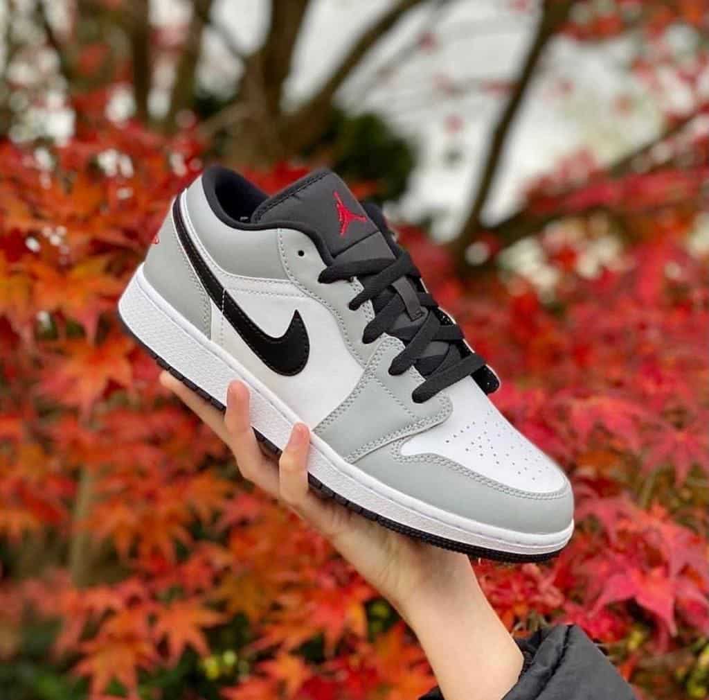 Branded Air 1 Smoke Grey Low Sneakers