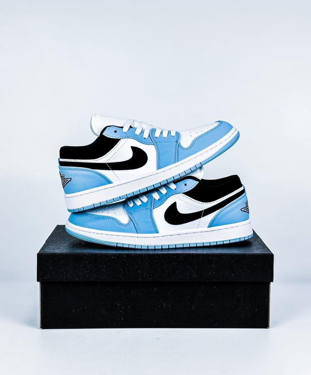 Branded Air Retro 1 UNC Blue Sneakers