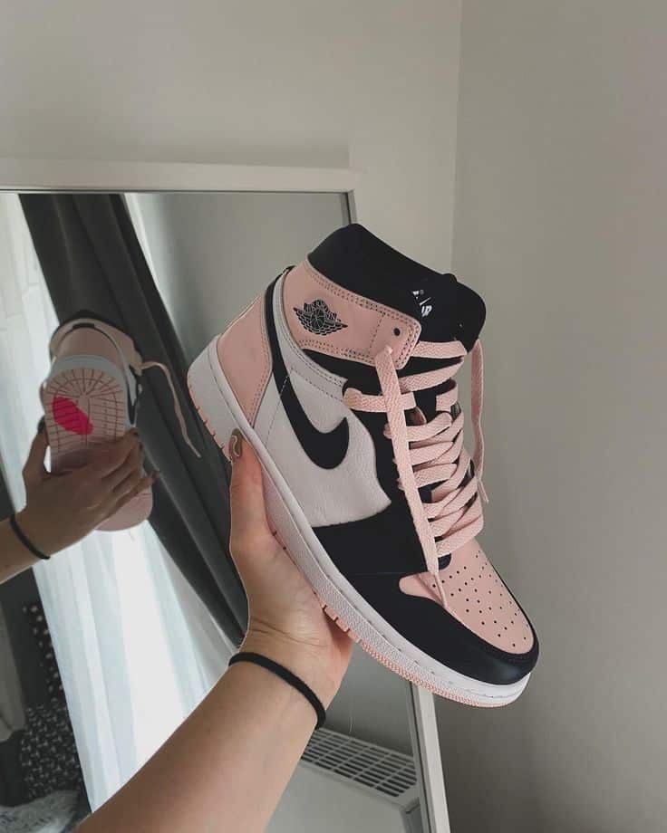 Branded Air 1 Bubble Gum Long Sneakers