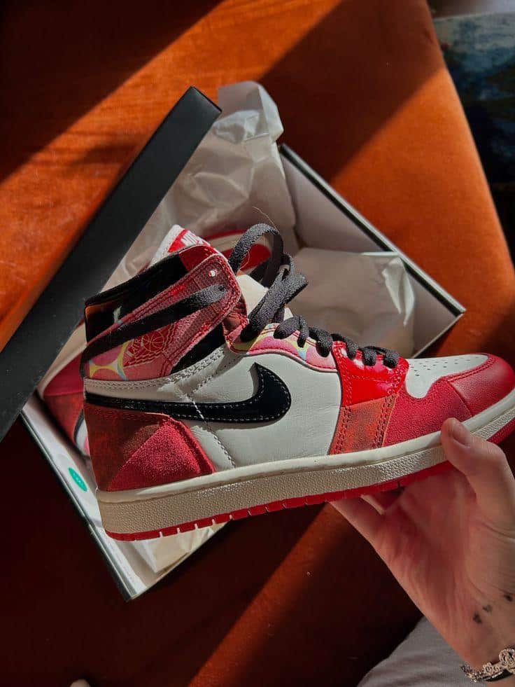 Branded Air 1 Spider Man Long Sneakers