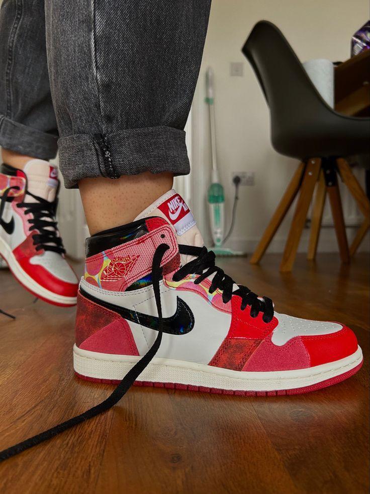 Branded Air 1 Spider Man Long Sneakers
