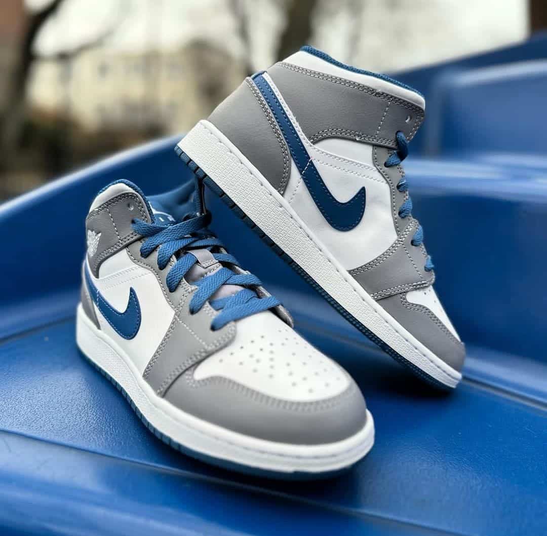 Branded Air 1 Cement Long Sneakers