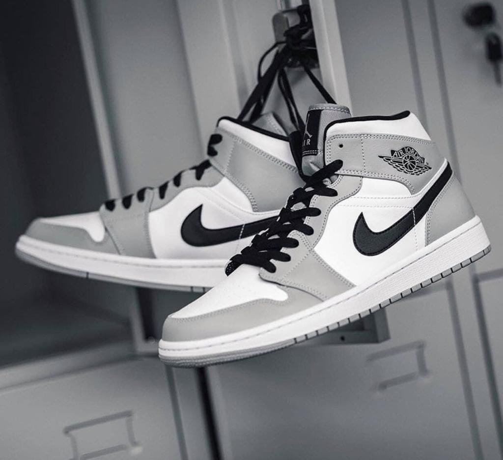 Branded Air 1 Light Smoke Long Sneakers