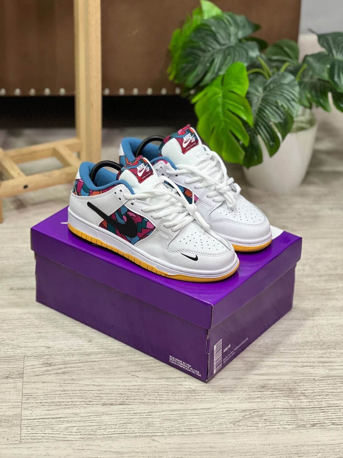 Branded SB Dunk Paara Sneakers